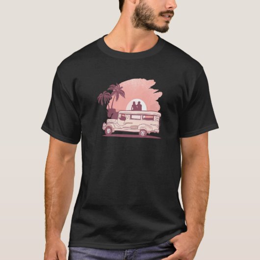 Philippines Filipino Bus Transportation Car Mabuha T-Shirt (Vorderseite)