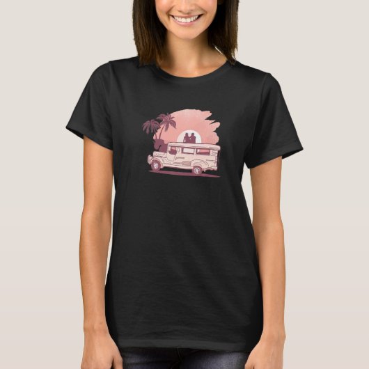 Philippines Filipino Bus Transportation Car Mabuha T-Shirt (Vorderseite)
