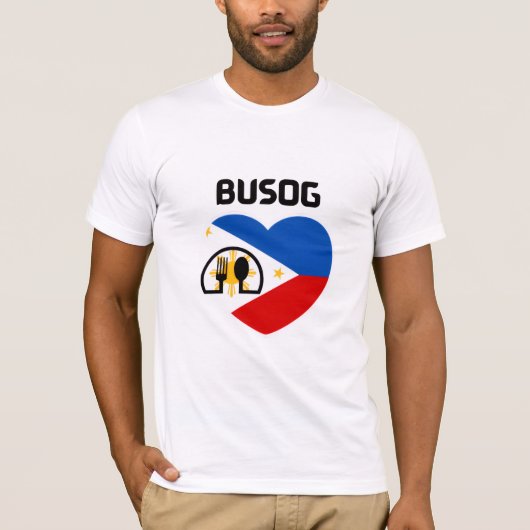 Philippines | Filipino | Busog  T-Shirt (Vorderseite)
