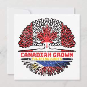Philippines Filipino Kanada Tree Roots Fl Karte