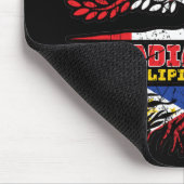 Philippines Filipino Kanada Tree Roots Fl Mousepad (Ecke)