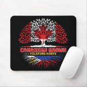 Philippines Filipino Kanada Tree Roots Fl Mousepad (Mit Mouse)