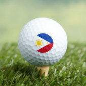 Philippines Golf Balls, Philippinische Flaggenpatr Golfball (Insitu T-Shirt)