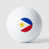 Philippines Golf Balls, Philippinische Flaggenpatr Golfball (Vorderseite)