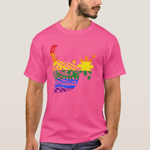Philippines LGBTQ Filipino Filipina Gay Lesbian Ga T-Shirt