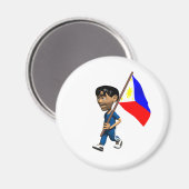Philippines Magnet (Vorderseite/Rückseite)