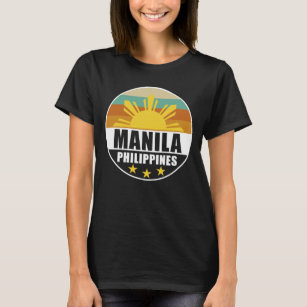 Philippines Manila Proud Philippino Liebe Pinoy T-Shirt