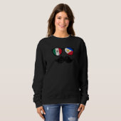 Philippines Mexico Filipino Pride Proud Flag Mexip Sweatshirt (Vorne ganz)