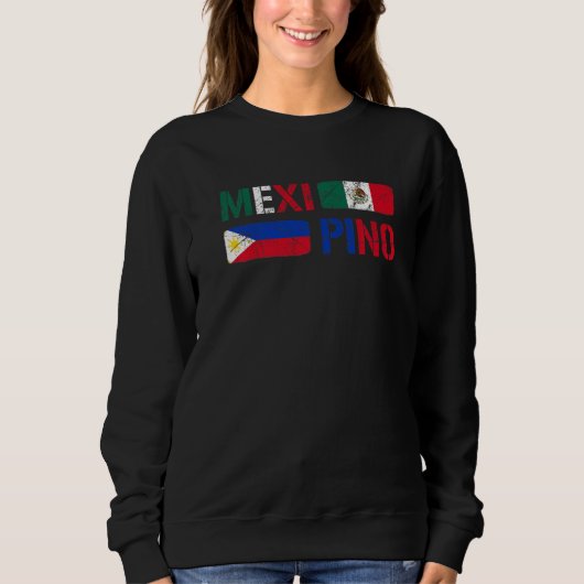 Philippines Mexico Filipino Proud Mexipino Mexican Sweatshirt (Vorderseite)