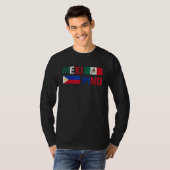Philippines Mexico Filipino Proud Mexipino Mexican T-Shirt (Vorne ganz)