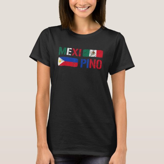 Philippines Mexico Filipino Proud Mexipino Mexican T-Shirt (Vorderseite)