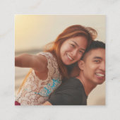 Philippines Passport Wedding QR Begleitkarte (Rückseite)