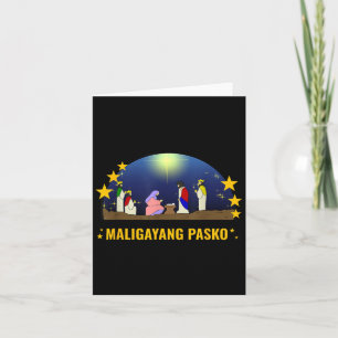 Philippines Pilipinas Filipino Weihnachtsparol Xma Karte