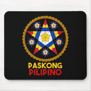 Philippines Pilipinas Filipino Weihnachtsparol Xma Mousepad
