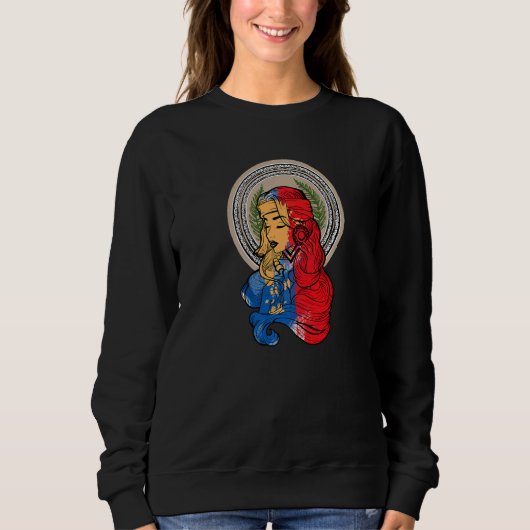 Philippines Pinay Filipina Pride Strong Proud Woma Sweatshirt (Vorderseite)