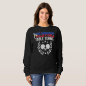 Philippines Ping Pong   Support Philippine Table T Sweatshirt (Vorne ganz)