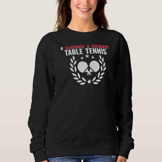 Philippines Ping Pong Support Philippine Table Te Sweatshirt (Vorderseite)