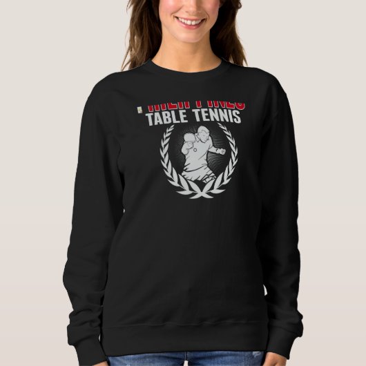 Philippines Table Tennis Fans Philippine Ping Pong Sweatshirt (Vorderseite)