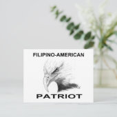 philippinisch-amerikanisch postkarte (Stehend Vorderseite)