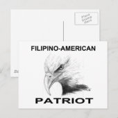 philippinisch-amerikanisch postkarte (Vorne/Hinten)