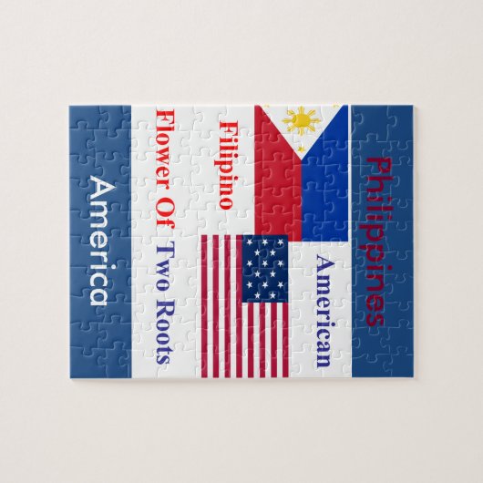 philippinisch-amerikanisch puzzle (Horizontal)