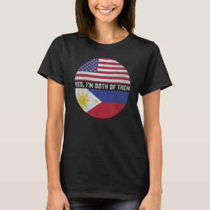 Philippinisch Filipino Fahnen Frauen Fili T-Shirt