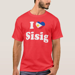 Philippinisch philippinische Lebensmittel Sisig Er T-Shirt