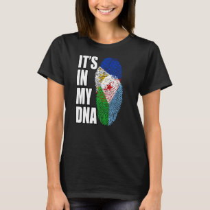 Philippinisch und Dschibutisch gemischtes DNA-Flag T-Shirt