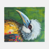 Philippinische Adlermauer - gefährdete Arten Fleecedecke (Vorderseite (Horizontal))