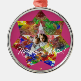 Philippinische bunte Stern-Laternen-Art, Girly Ornament Aus Metall