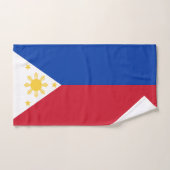 philippinische Flagge Badhandtuch Set (Handtuch)