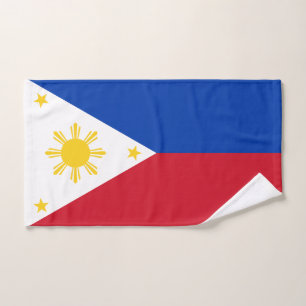 philippinische Flagge Badhandtuch Set