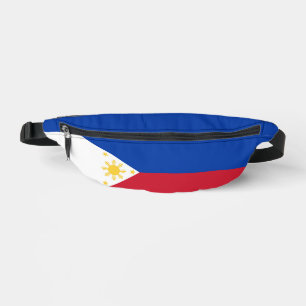 philippinische Flagge Bauchtasche
