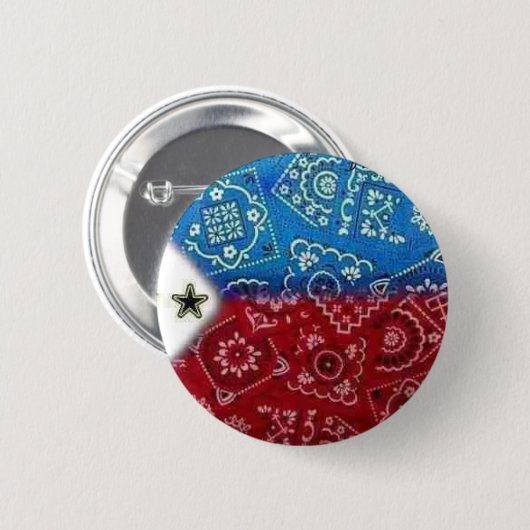 Philippinische Flagge Button (Vorne & Hinten)