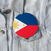 philippinische Flagge Button (Beispiel)