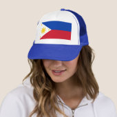 philippinische Flagge (Cap) Truckerkappe (Beispiel)