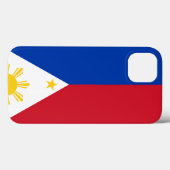 philippinische Flagge Case-Mate iPhone Hülle (Rückseite (Horizontal))