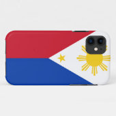 philippinische Flagge Case-Mate iPhone Hülle (Rückseite (Horizontal))