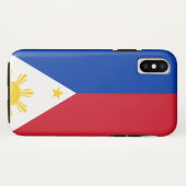 philippinische Flagge Case-Mate iPhone Hülle (Rückseite (Horizontal))