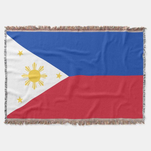 philippinische Flagge Decke (Vorderseite)