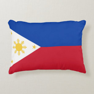 philippinische Flagge Dekokissen