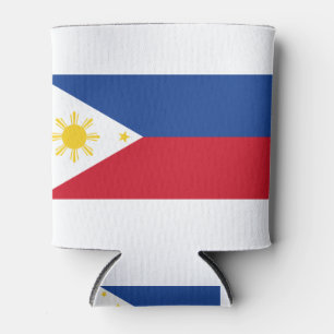 philippinische Flagge Dosenkühler