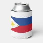 philippinische Flagge Dosenkühler (Kanne Rückseite)