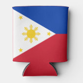 philippinische Flagge Dosenkühler (Vorderseite)