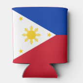 philippinische Flagge Dosenkühler (Rückseite)