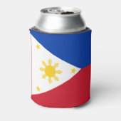 philippinische Flagge Dosenkühler (Kanne Rückseite)