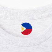 philippinische Flagge Etiketten (Befestigt)