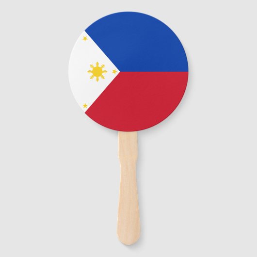 philippinische Flagge Fächer (Vorderseite)