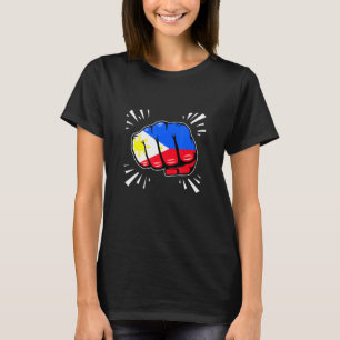 philippinische Flagge Filipina Filipino American P T-Shirt