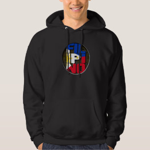 philippinische Flagge Filipino Flagge Pinoy Flagge Hoodie